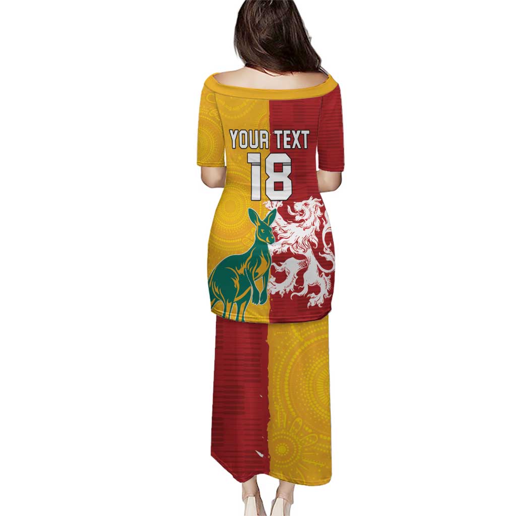 Custom British Lions Australia Puletasi Unique Style - Wonder Print Shop