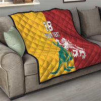 Custom British Lions Australia Quilt Unique Style - Wonder Print Shop