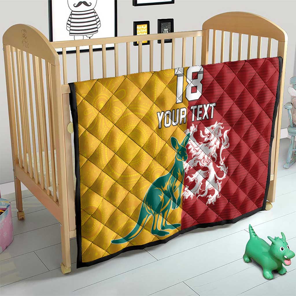 Custom British Lions Australia Quilt Unique Style - Wonder Print Shop