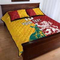 Custom British Lions Australia Quilt Bed Set Unique Style - Wonder Print Shop