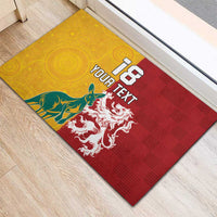 Custom British Lions Australia Rubber Doormat Unique Style - Wonder Print Shop