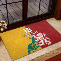 Custom British Lions Australia Rubber Doormat Unique Style - Wonder Print Shop