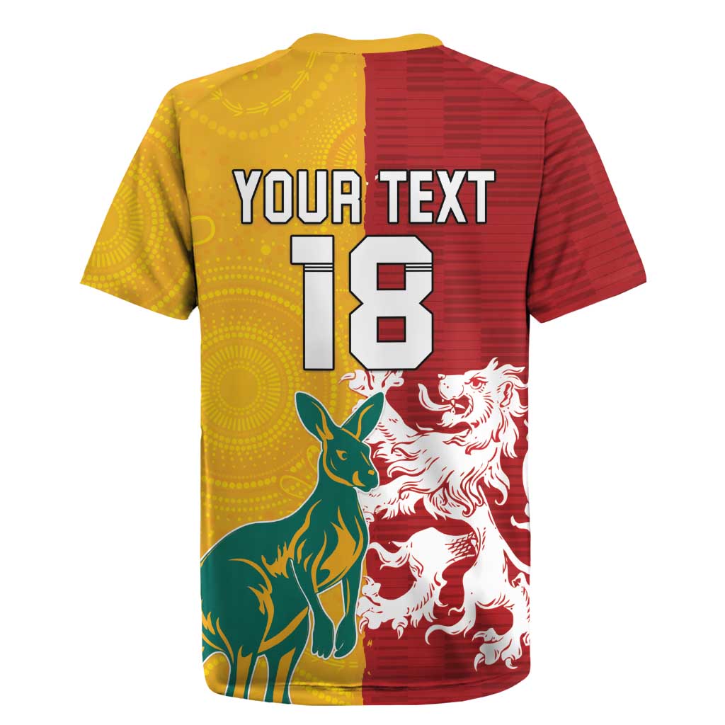 Custom British Lions Australia Rugby Jersey Unique Style - Wonder Print Shop