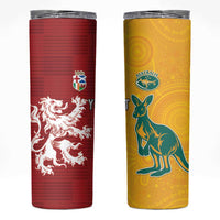 Custom British Lions Australia Skinny Tumbler Unique Style - Wonder Print Shop