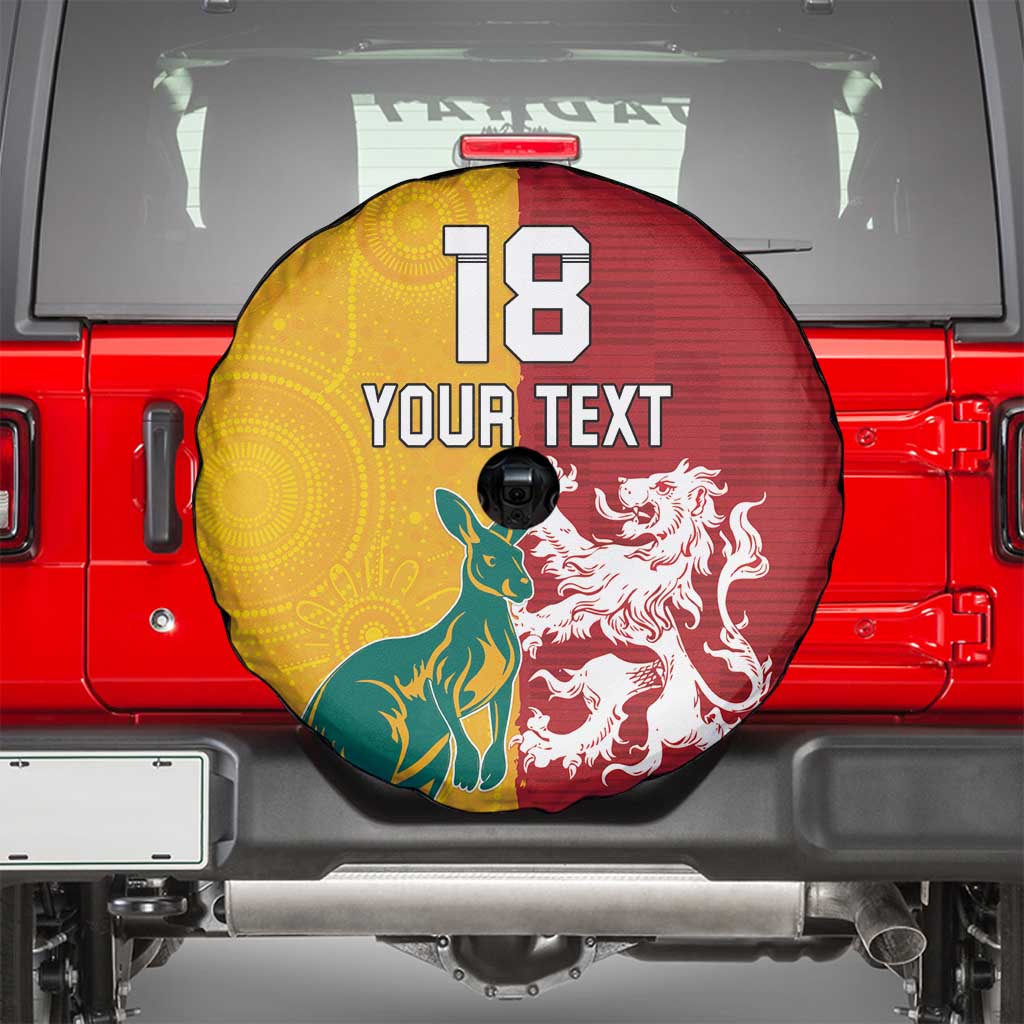Custom British Lions Australia Spare Tire Cover Unique Style - Wonder Print Shop