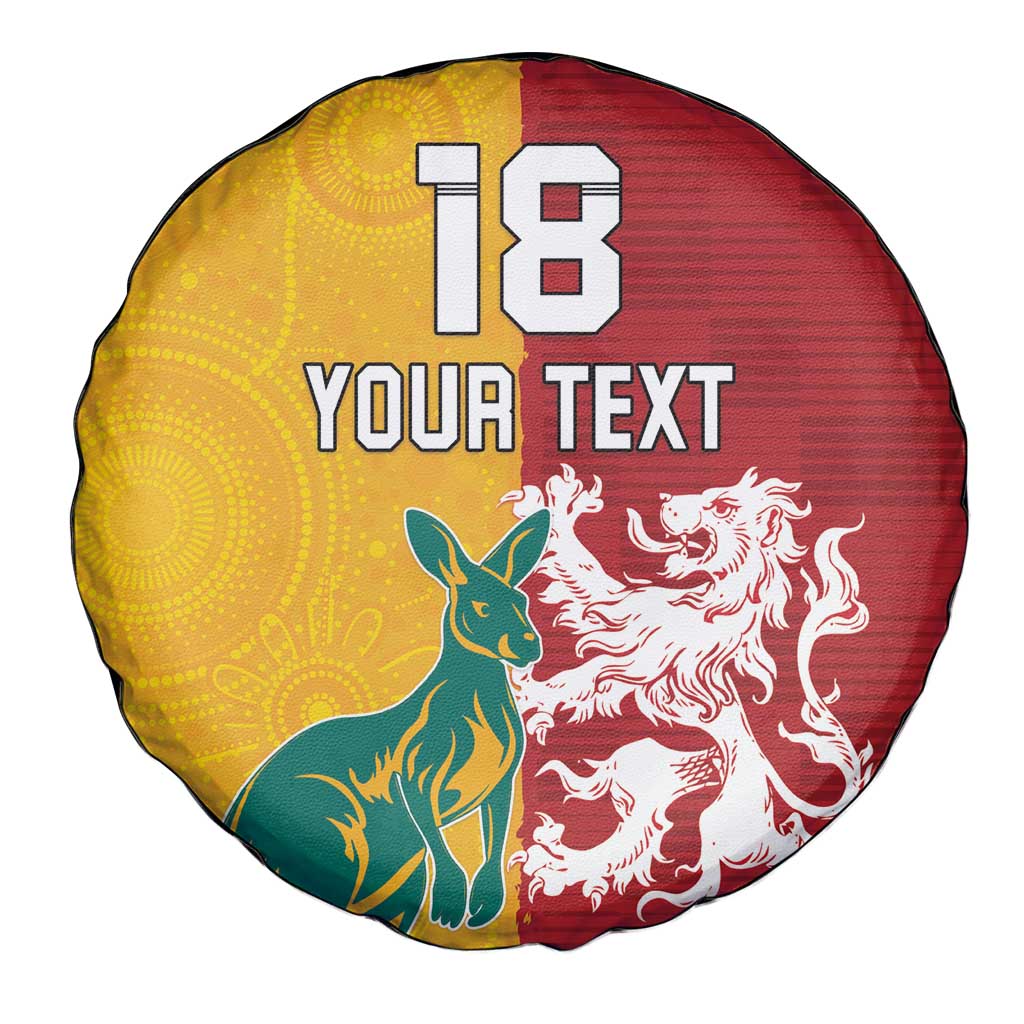 Custom British Lions Australia Spare Tire Cover Unique Style - Wonder Print Shop