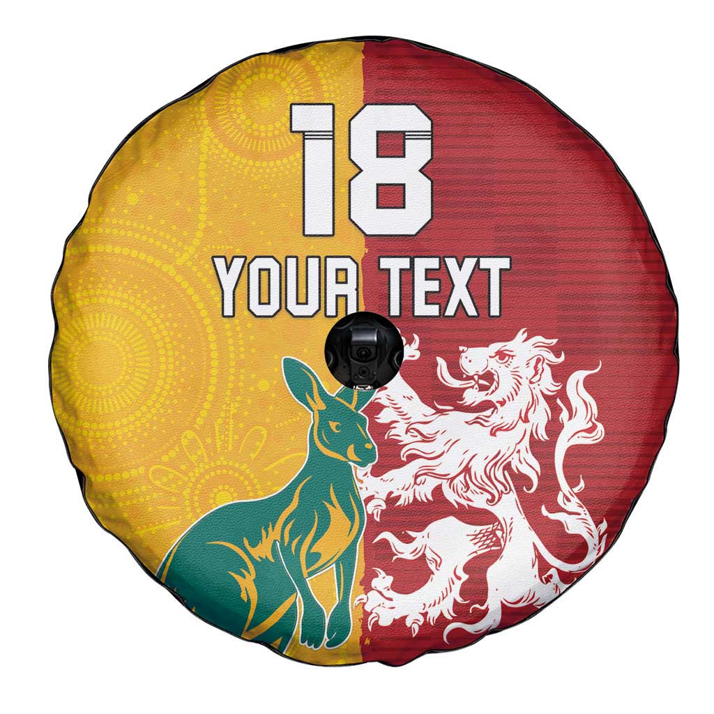 Custom British Lions Australia Spare Tire Cover Unique Style - Wonder Print Shop