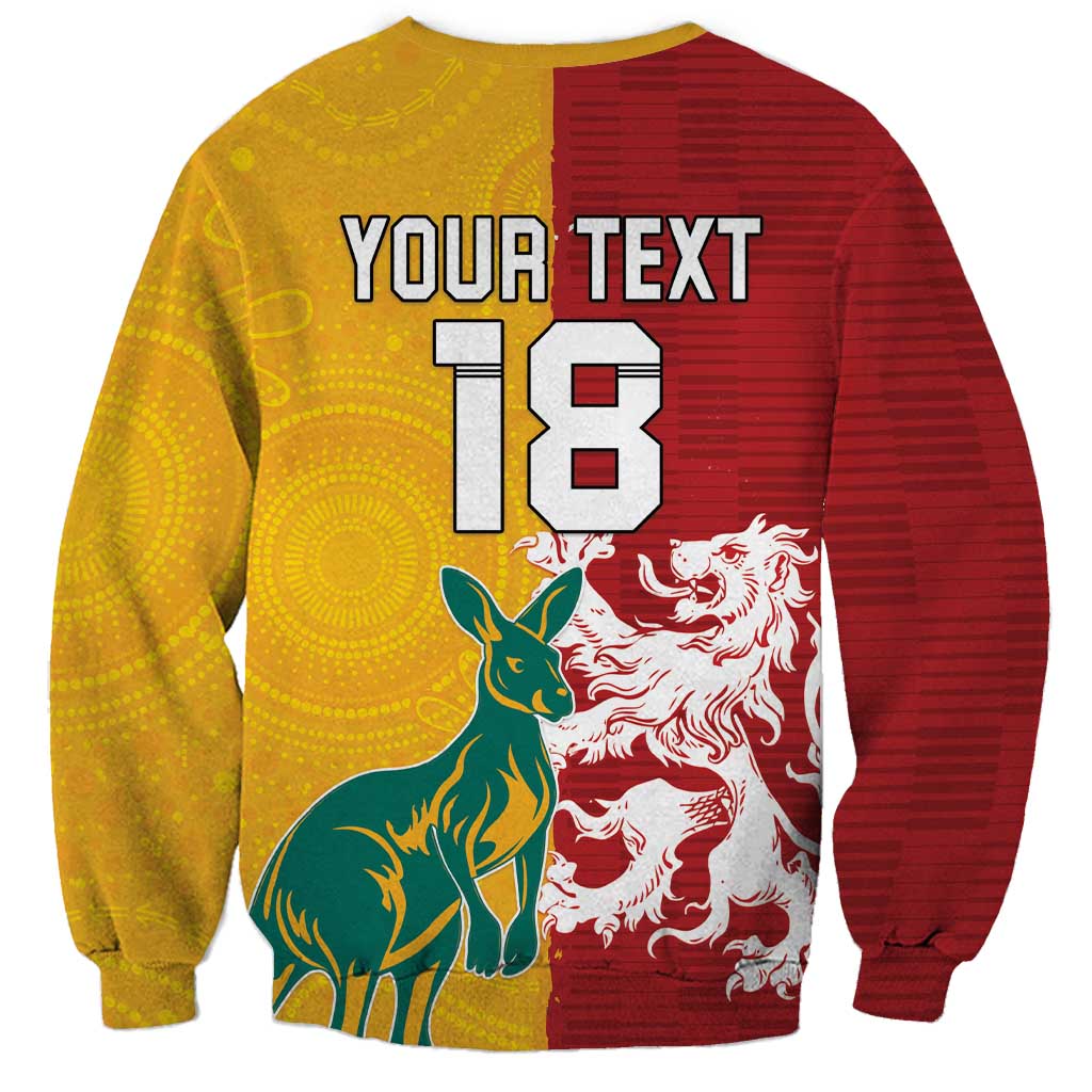 Custom British Lions Australia Sweatshirt Unique Style - Wonder Print Shop