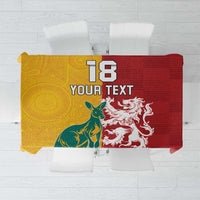 Custom British Lions Australia Tablecloth Unique Style - Wonder Print Shop