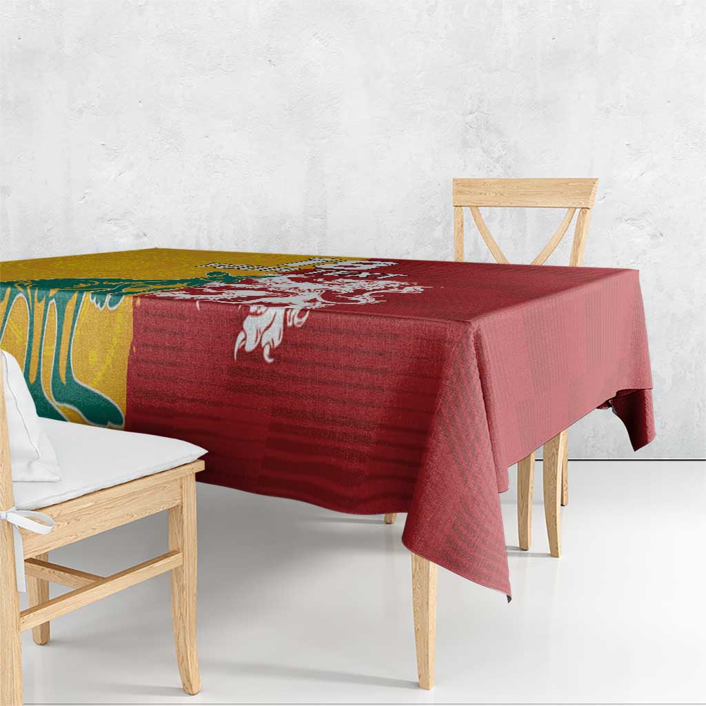 Custom British Lions Australia Tablecloth Unique Style - Wonder Print Shop