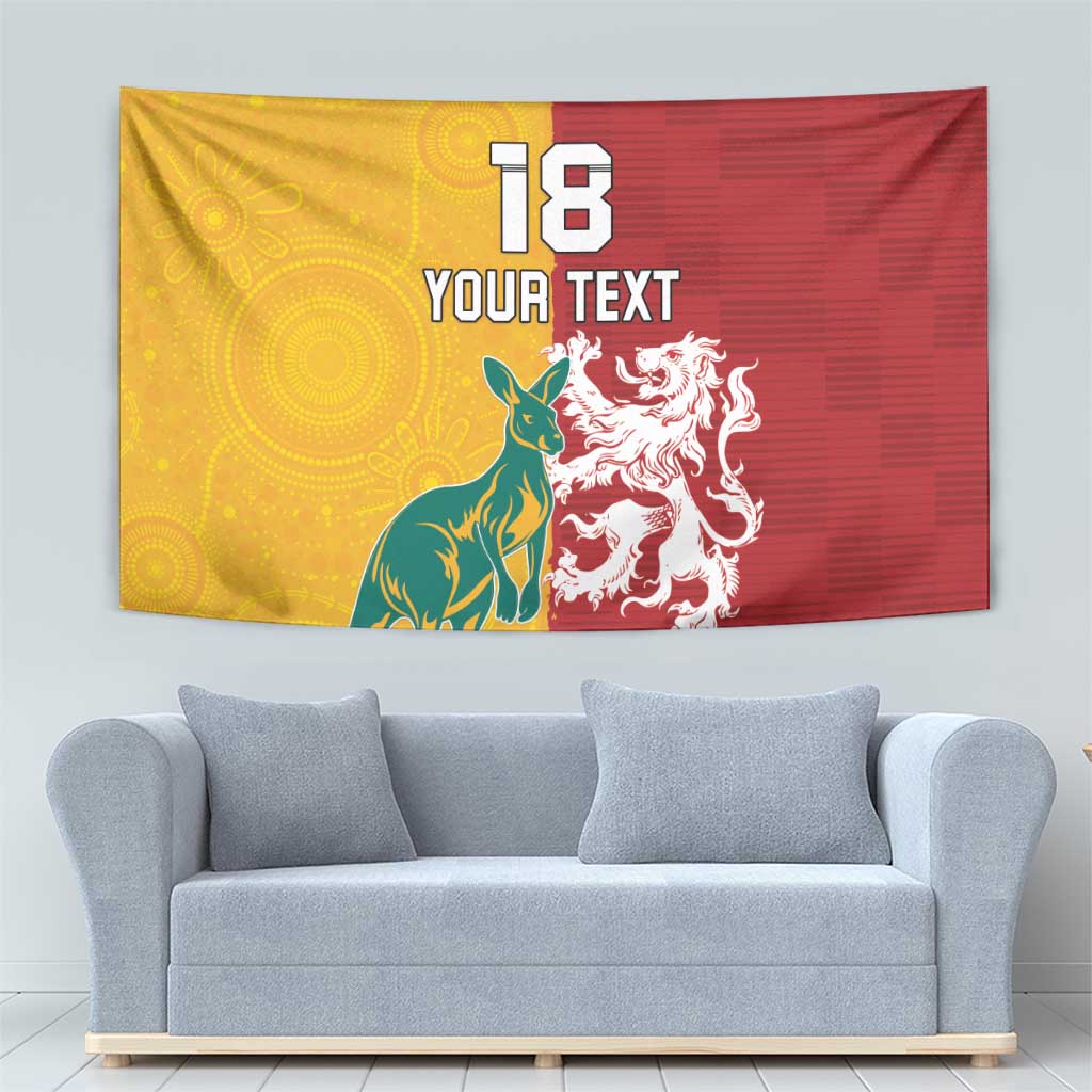 Custom British Lions Australia Tapestry Unique Style - Wonder Print Shop