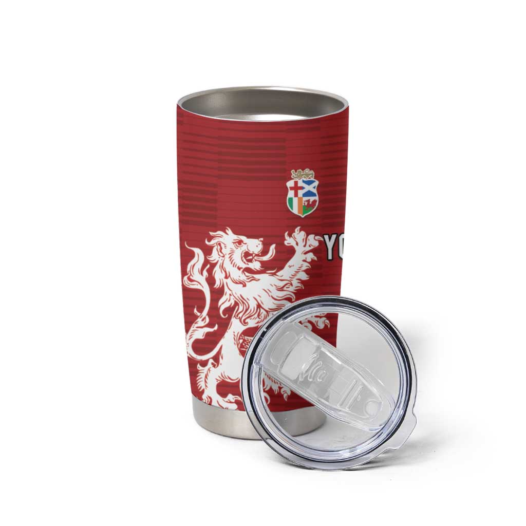 Custom British Lions Australia Tumbler Cup Unique Style - Wonder Print Shop
