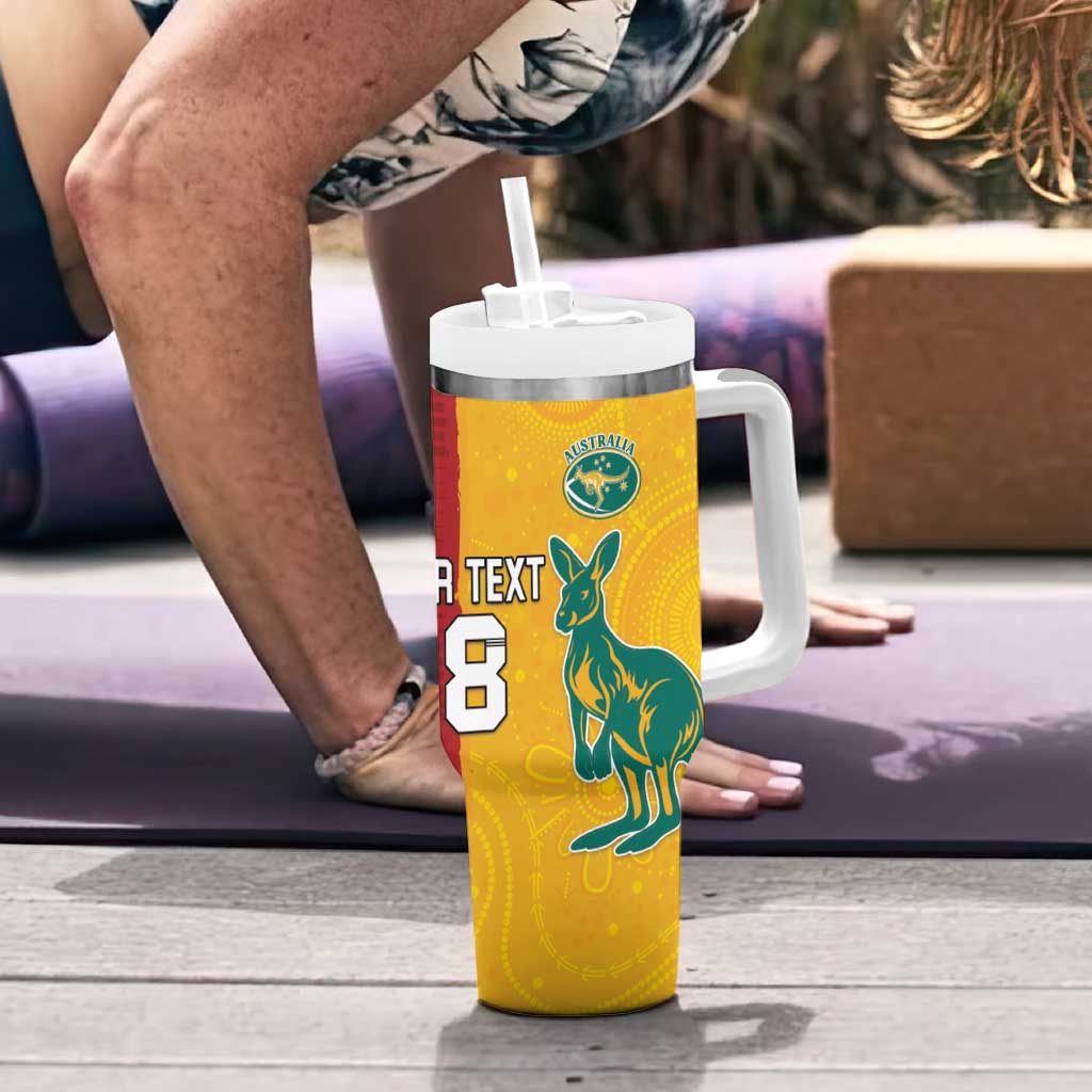 Custom British Lions Australia Tumbler With Handle Unique Style - Wonder Print Shop