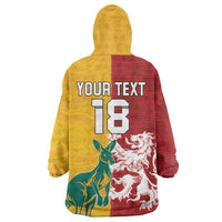 Custom British Lions Australia Wearable Blanket Hoodie Unique Style - Wonder Print Shop