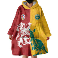 Custom British Lions Australia Wearable Blanket Hoodie Unique Style - Wonder Print Shop