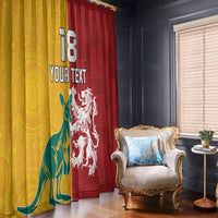 Custom British Lions Australia Window Curtain Unique Style - Wonder Print Shop