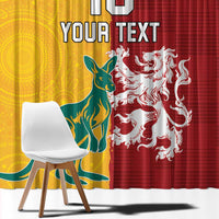 Custom British Lions Australia Window Curtain Unique Style - Wonder Print Shop