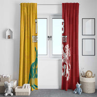Custom British Lions Australia Window Curtain Unique Style - Wonder Print Shop