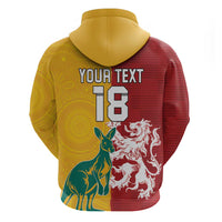 Custom British Lions Australia Zip Hoodie Unique Style - Wonder Print Shop
