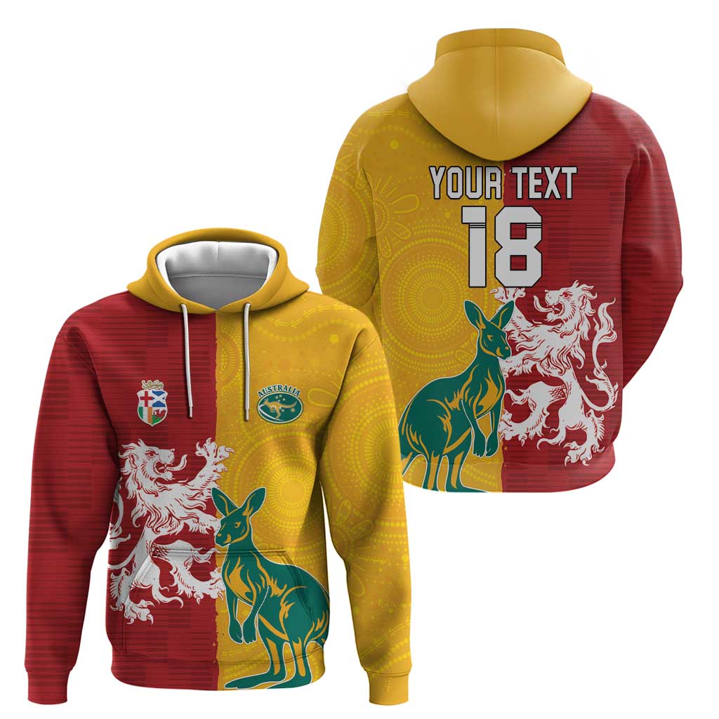 Custom British Lions Australia Zip Hoodie Unique Style - Wonder Print Shop