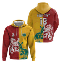 Custom British Lions Australia Zip Hoodie Unique Style - Wonder Print Shop