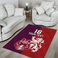 Custom British Lions Brumbies Area Rug Unique Style - Wonder Print Shop