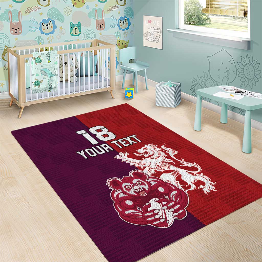 Custom British Lions Brumbies Area Rug Unique Style - Wonder Print Shop