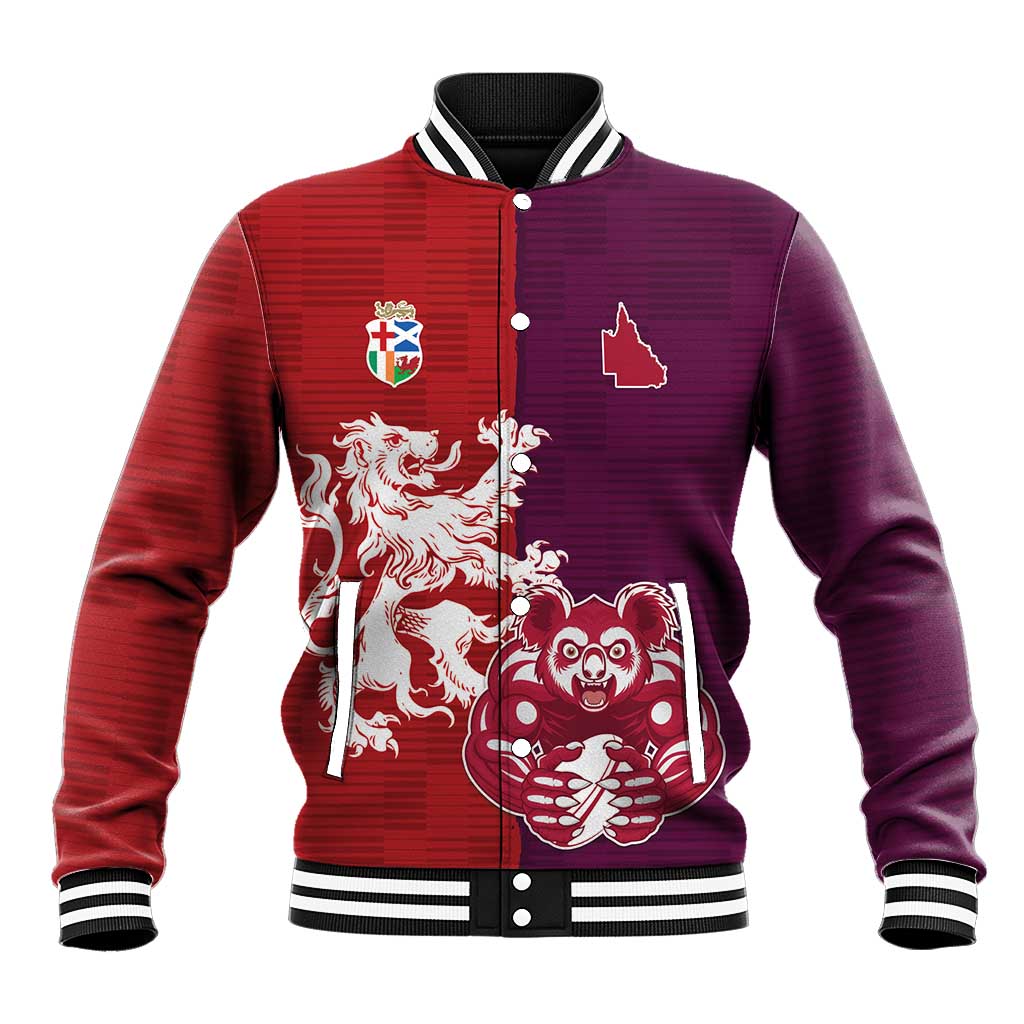 Custom British Lions Brumbies Baseball Jacket Unique Style - Wonder Print Shop