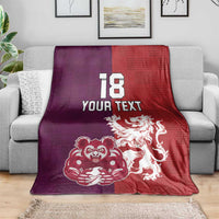 Custom British Lions Brumbies Blanket Unique Style - Wonder Print Shop