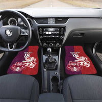 Custom British Lions Brumbies Car Mats Unique Style - Wonder Print Shop