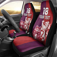 Custom British Lions Brumbies Car Seat Cover Unique Style - Wonder Print Shop