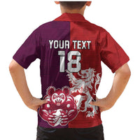 Custom British Lions Brumbies Family Matching Mermaid Dress and Hawaiian Shirt Unique Style - Wonder Print Shop