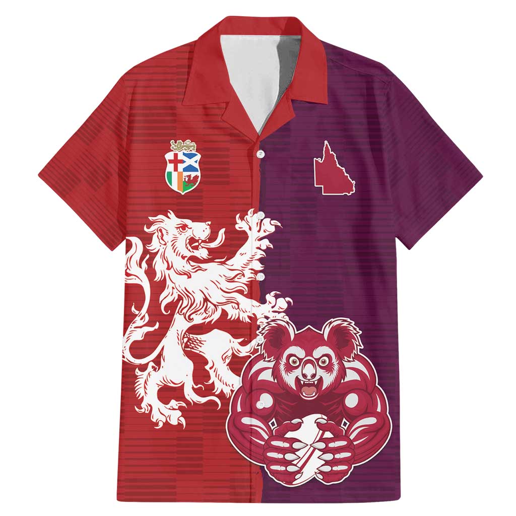 Custom British Lions Brumbies Family Matching Mermaid Dress and Hawaiian Shirt Unique Style - Wonder Print Shop