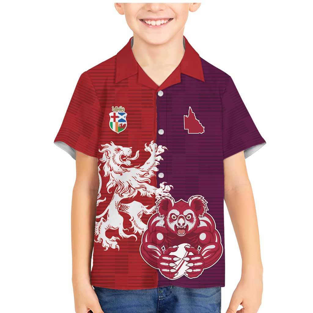 Custom British Lions Brumbies Family Matching Mermaid Dress and Hawaiian Shirt Unique Style - Wonder Print Shop