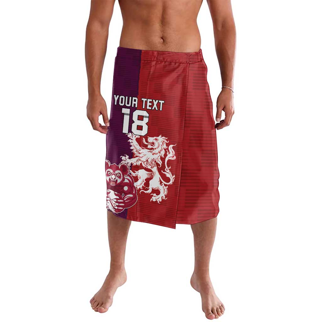 Custom British Lions Brumbies Lavalava Unique Style - Wonder Print Shop