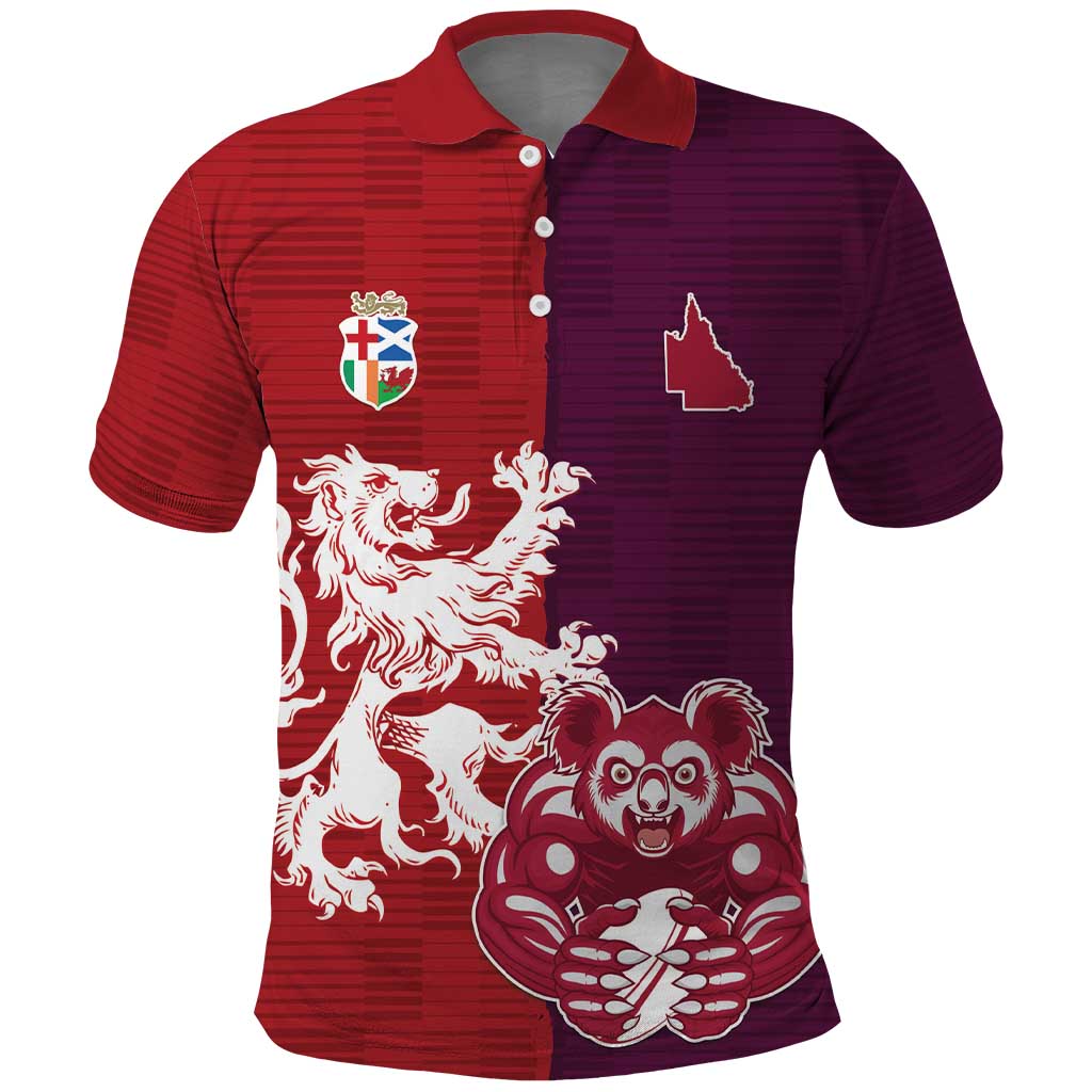 Custom British Lions Brumbies Polo Shirt Unique Style - Wonder Print Shop