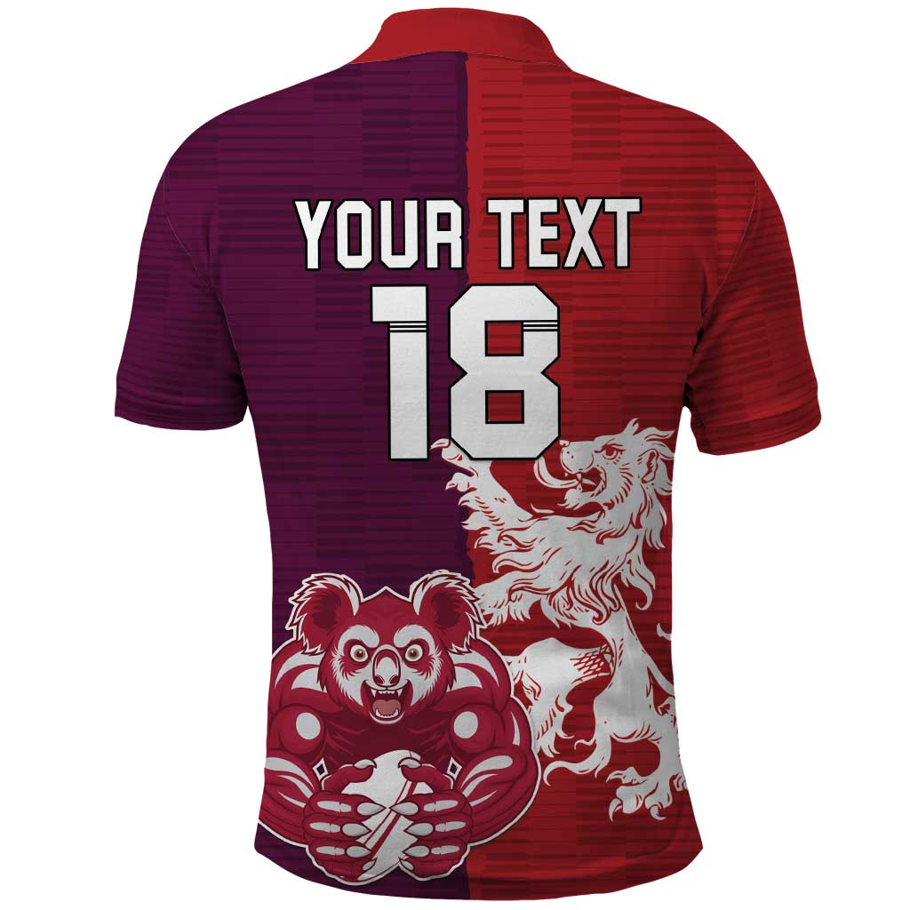 Custom British Lions Brumbies Polo Shirt Unique Style - Wonder Print Shop