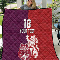 Custom British Lions Brumbies Quilt Unique Style - Wonder Print Shop