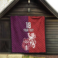 Custom British Lions Brumbies Quilt Unique Style - Wonder Print Shop