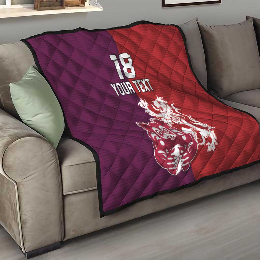 Custom British Lions Brumbies Quilt Unique Style - Wonder Print Shop