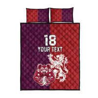 Custom British Lions Brumbies Quilt Bed Set Unique Style - Wonder Print Shop