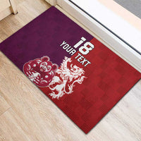 Custom British Lions Brumbies Rubber Doormat Unique Style - Wonder Print Shop