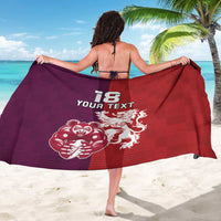 Custom British Lions Brumbies Sarong Unique Style - Wonder Print Shop