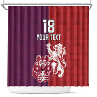 Custom British Lions Brumbies Shower Curtain Unique Style - Wonder Print Shop