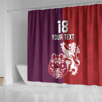 Custom British Lions Brumbies Shower Curtain Unique Style - Wonder Print Shop