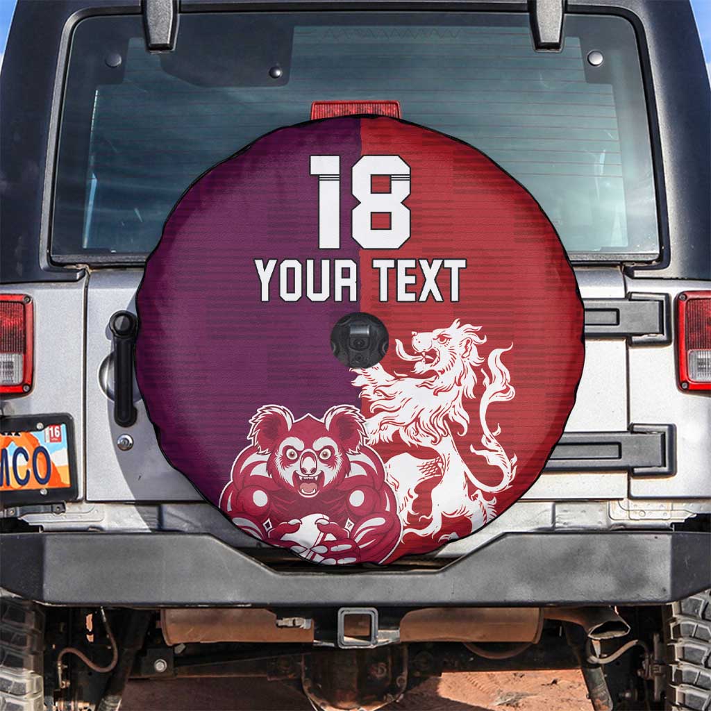 Custom British Lions Brumbies Spare Tire Cover Unique Style - Wonder Print Shop