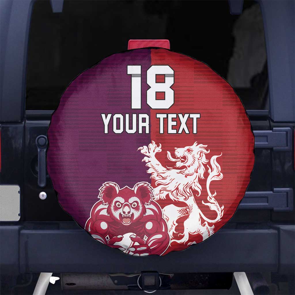 Custom British Lions Brumbies Spare Tire Cover Unique Style - Wonder Print Shop
