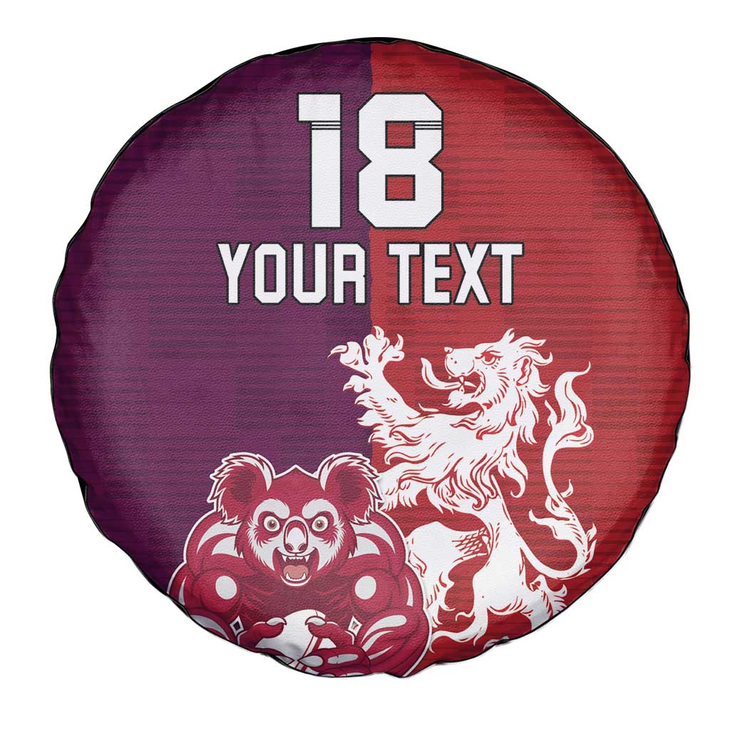 Custom British Lions Brumbies Spare Tire Cover Unique Style - Wonder Print Shop