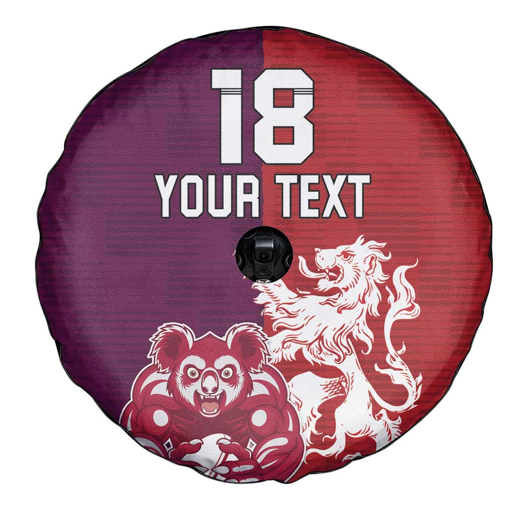 Custom British Lions Brumbies Spare Tire Cover Unique Style - Wonder Print Shop