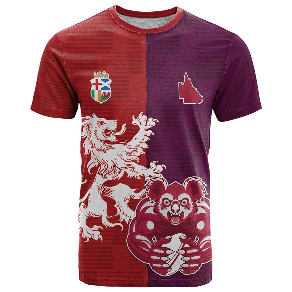 Custom British Lions Brumbies T Shirt Unique Style - Wonder Print Shop